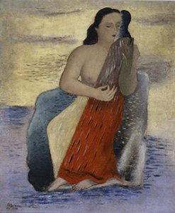 Francisco Angel Gutierrez Carreola, Mujer frente al mar, 1938